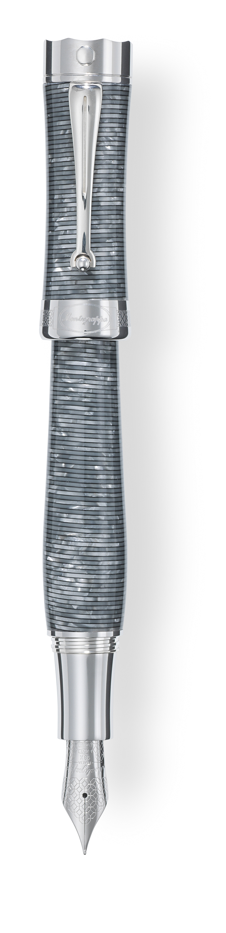 MONTEGRAPPA - Montegrappa Bartolome Ferracina Shiny Circles Celluloid Ltd Ed Fountain Pen 2